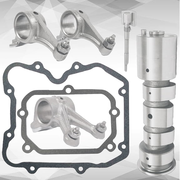 Complete Engine Camshaft & Intake Exhaust Rocker Arms Overhaul Kit with Cover Gasket for Polaris Sportsman Ranger 400 450 500 Full Series ATV UTV | Replaces OEM 3086212