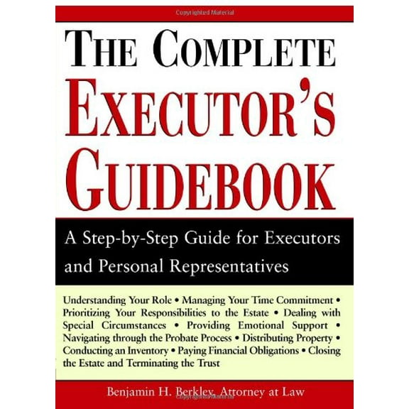 Pre-Owned The Complete Executor's Guidebook (Paperback) 157248604X 9781572486041