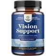 thumbnail interactive-video image 1 of Complete Eye Health Supplement for Adults - Lutein 20mg per Serving with Beta Carotene and Bilberry Extract Eye Vitamins for Vision Dry Eyes Pressure and Blue Light Protection, 1 of 9