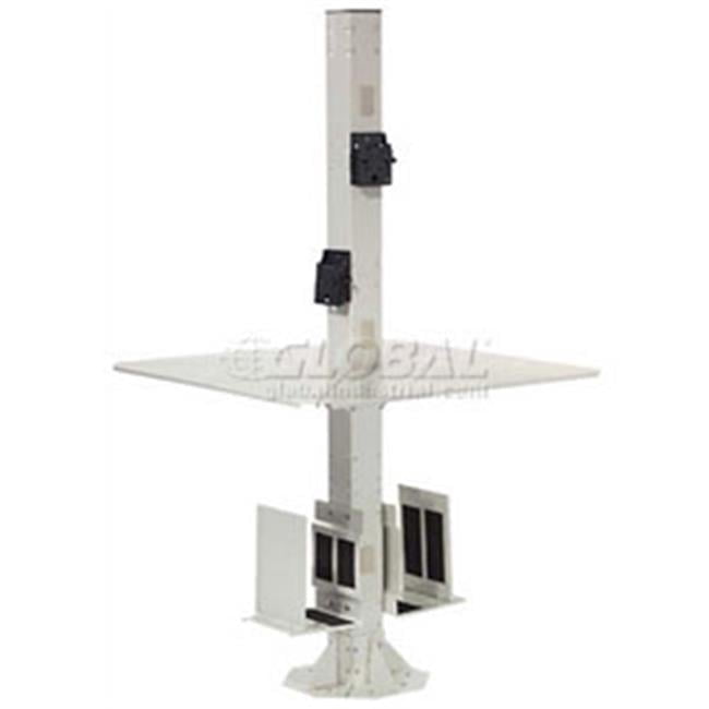 Complete Floor Mount Orbit Computer Kiosk with VESA Mounts & Power ...