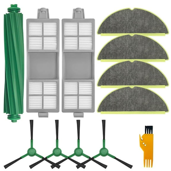 Complete For Roomba 205 Replacement Kit With Main Side Brushes Filter Mop Cloth