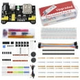 thumbnail image 1 of Complete For Starter Kit Breadboard With 830 Connection Points, Power Module, 1 of 9