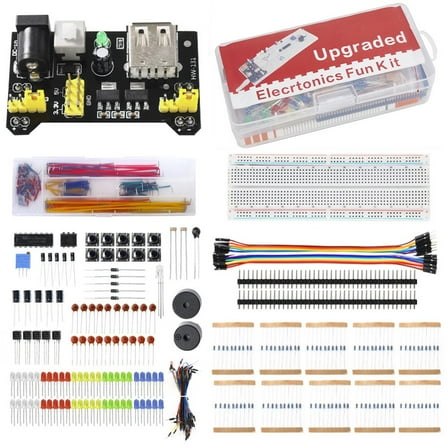 Complete For Starter Kit Breadboard With 830 Connection Points, Power Module