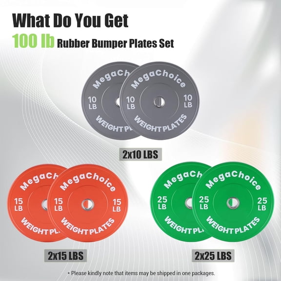 Complete Fractional Weight Plates Set: 10LB, 15LB, 25LB Pairs,Change Weight Plates,Rubber Bumper Plates – 2-Inch Micro Gain Plates for Strength Training, Deadlifts & Home Gym