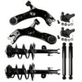 thumbnail image 1 of Complete Front Rear Struts Coil Spring Assembly Compatible For 2006 - 2012 for TOYOTA For- RAV4 2006 - 2012 2.4 / 2.5L 172276 172275 349024 K620587 K620586 K500062 Replacement Shock Absorbers cciyu, 1 of 4