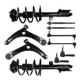 thumbnail image 1 of Complete Front Suspension Kit Assembly with Struts, Control Arms, and Tie Rods, 1 of 5