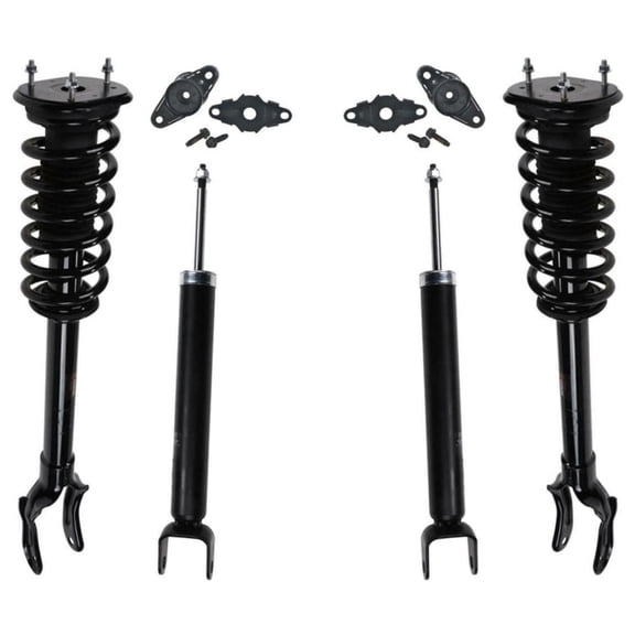 Complete Front and Rear Strut Mounting Hardware Kit with Shock Absorbers