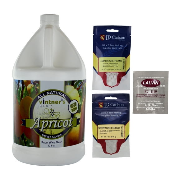 Complete Fruit Wine Base Kit-Apricot