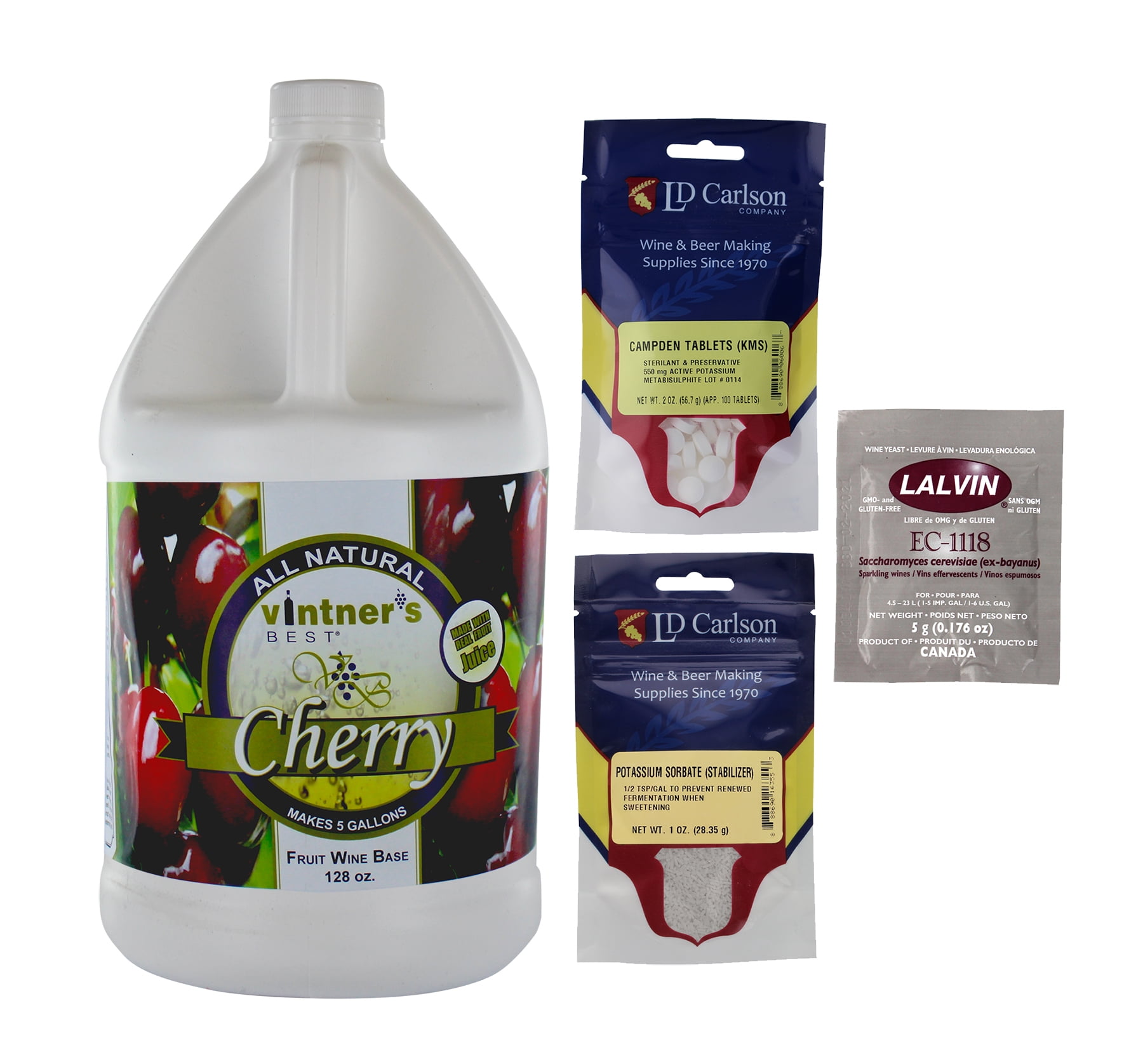 Complete Fruit Wine Base KitCherry