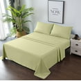 thumbnail image 1 of Complete Full Sheet Set - Breathable and Soft - Flat Sheet, Fitted Sheet, 2 Pillow Cases - Deep Pocket and Easy Care, 1 of 6