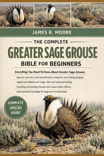 The Complete Greater Sage Grouse Bible for Beginners: Everything You Need To Know About Greater Sage-Grouse: Species ove, (Paperback)