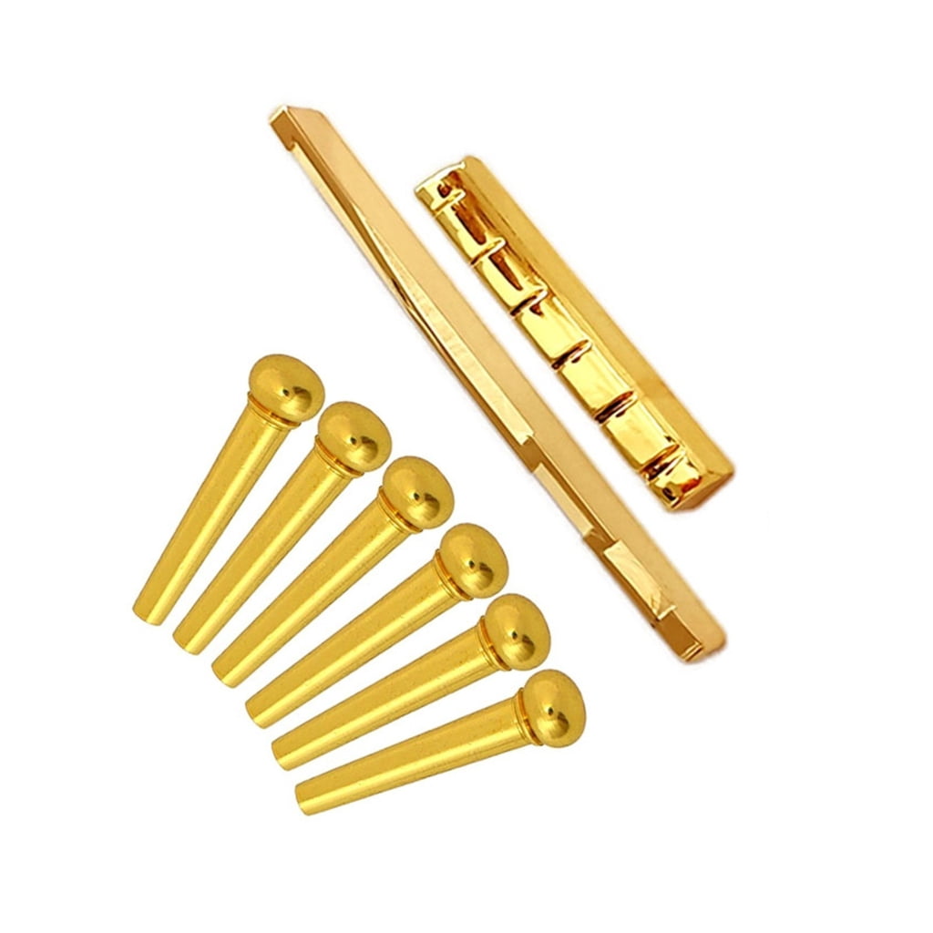 Complete Guitar String Anchors Set with Tuning Pegs and Sized 74mm/43mm ...