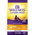 thumbnail image 1 of Wellness Complete Health Grain Free Chicken & Salmon Recipe Dry Puppy Food 22 LBS, 1 of 2