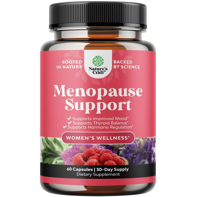 Complete Herbal Menopause Supplement for Women Multibenefit Menopause