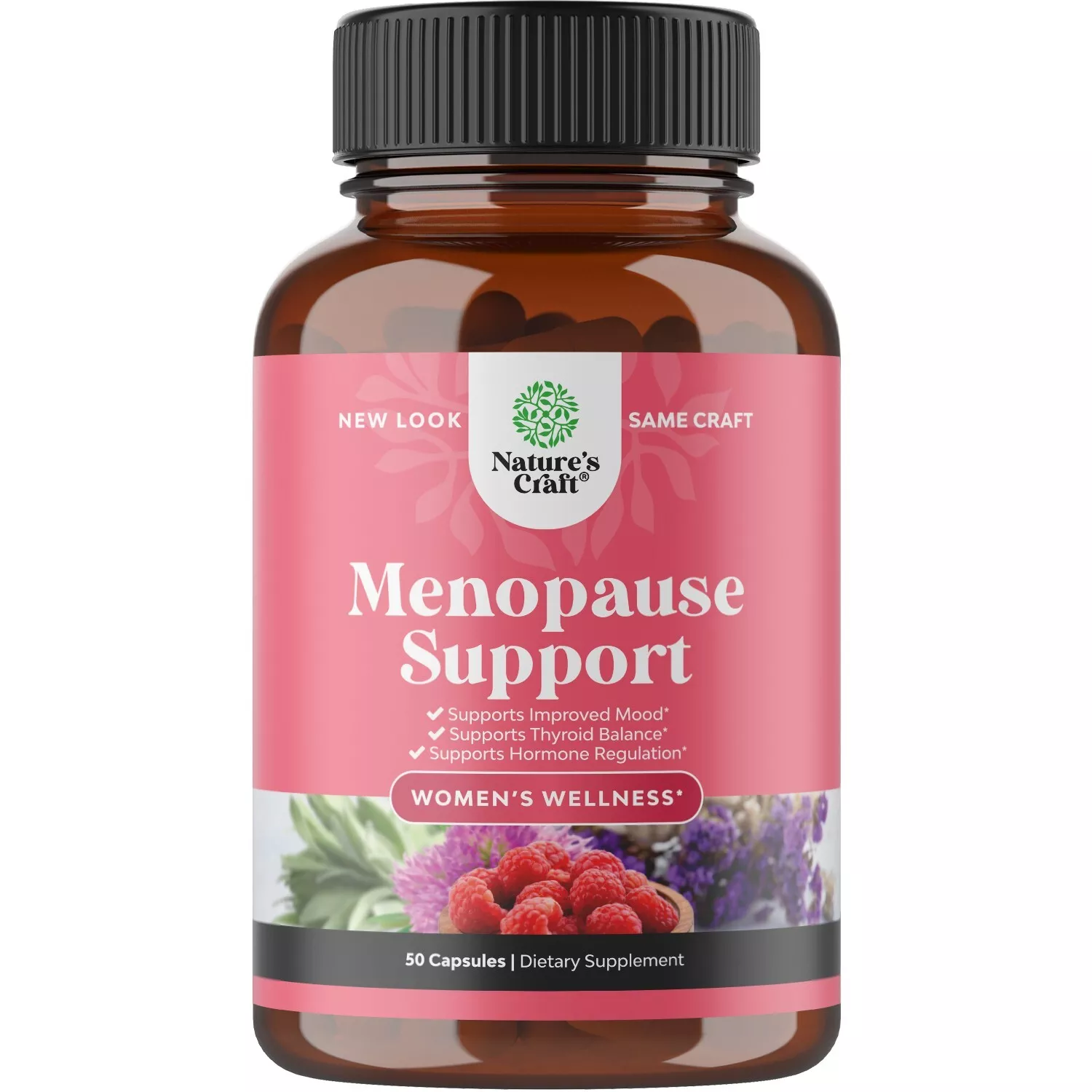 Complete Herbal Menopause Supplement for Women Multibenefit Relief 50ct
