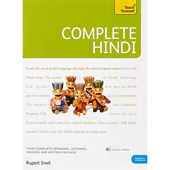 Pre-Owned Complete Hindi: Your Complete Speaking, Listening, Reading and Writing (Teach Yourself), 9781444106831, 144410683X, Paperback, 1 edition