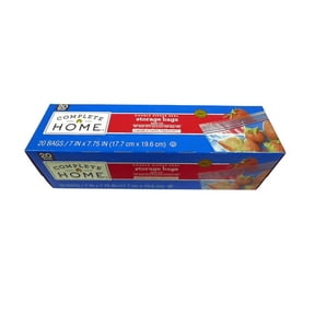 Complete Home Storage Bag Quart20.0ea