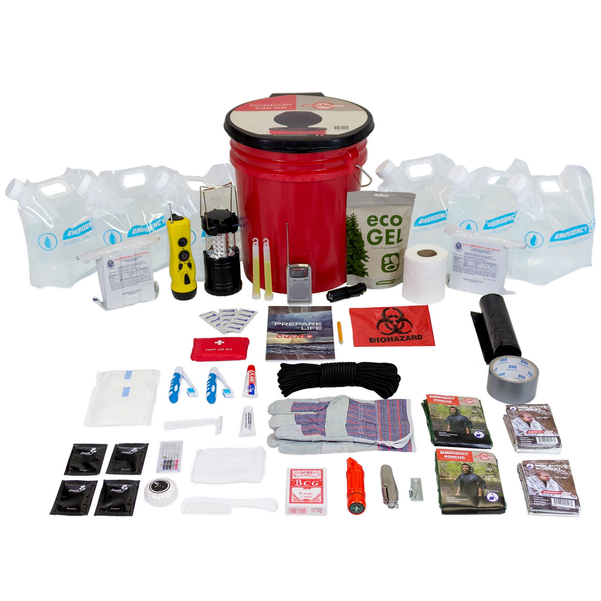 Complete Hurricane Survival Kit - 2 Person