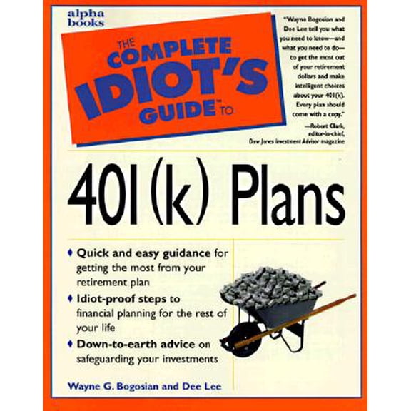Pre-Owned Complete Idiot's Guide to 401(K) Plans (Complete Idiot's Guide to S.) Paperback