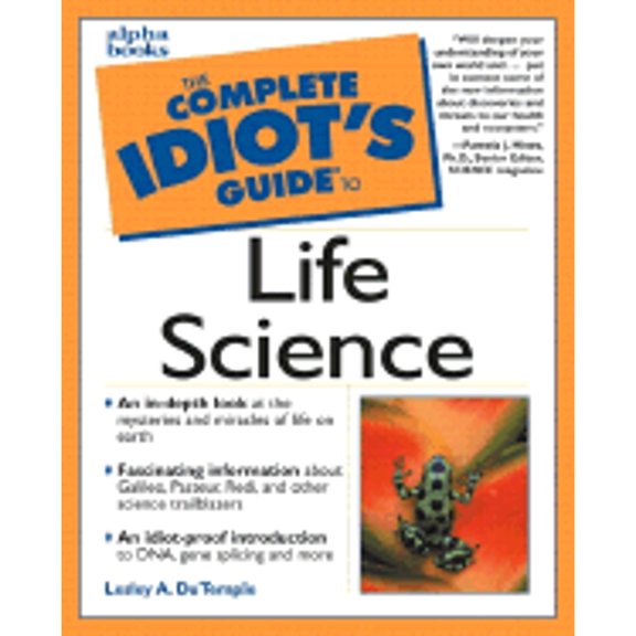 Pre-Owned Complete Idiot's Guide to Life Science (Paperback) 0028631994 9780028631998