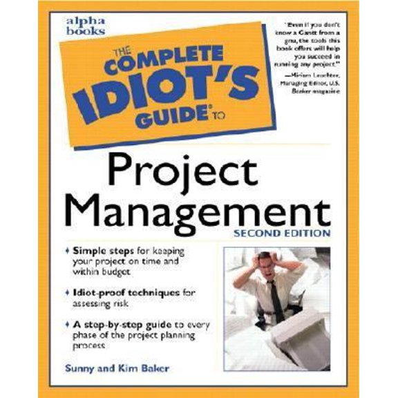 Pre-Owned The Complete Idiot's Guide to Project Management (Paperback) 0028639200 9780028639208