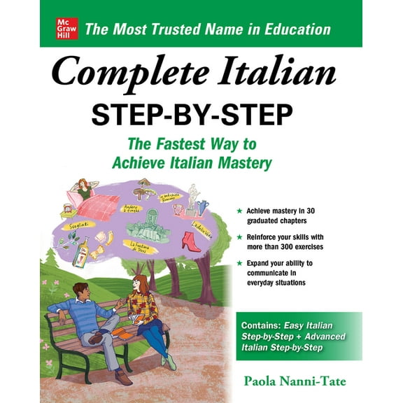 Complete Italian Step-By-Step, (Paperback)