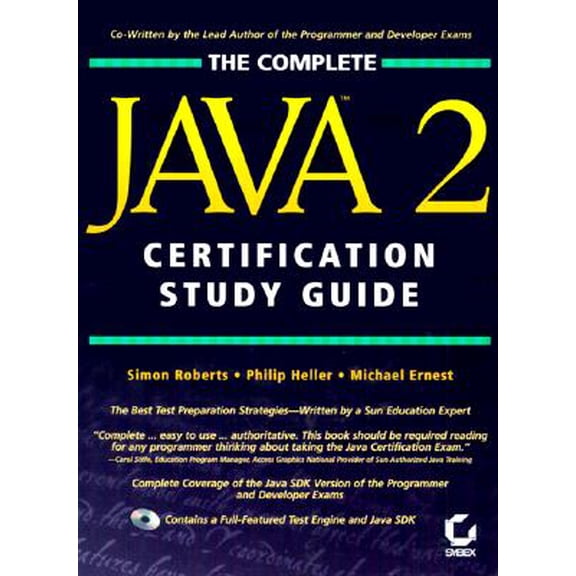 Pre-Owned Complete Java 2 Certification Study Guide with CDROM