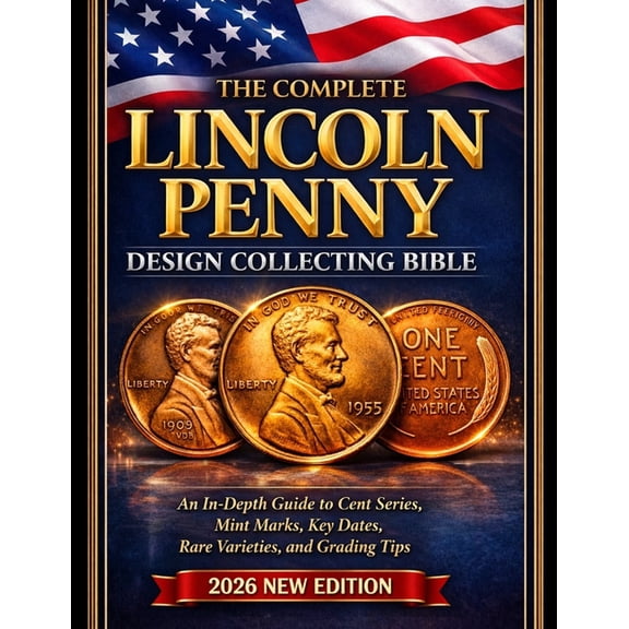 The Complete Lincoln Penny Collecting Bible: An In-Depth Guide to Cent Series, Mint Marks, Key Dates, Rare Varieties, an, (Paperback)