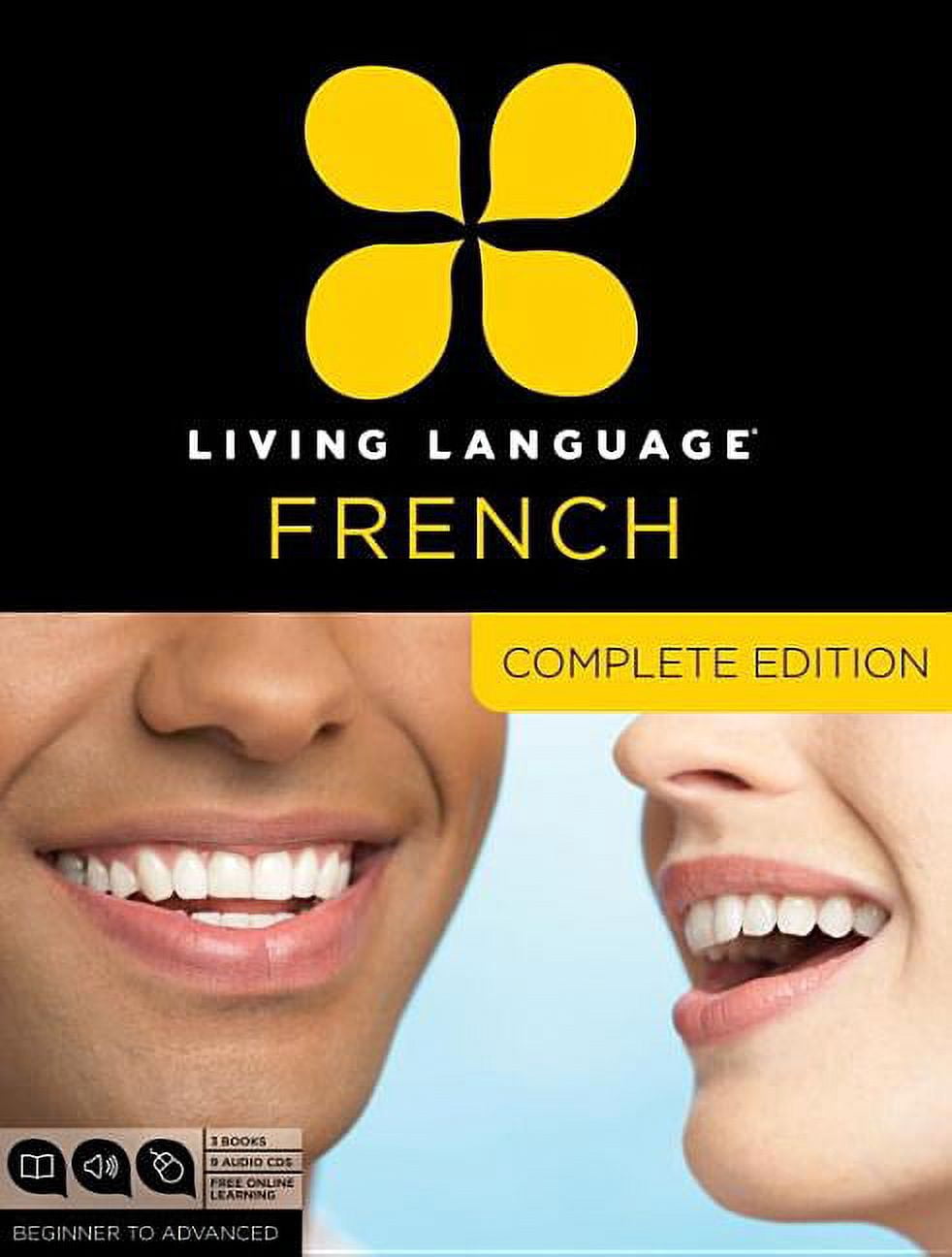 Pre-Owned Complete: Living Language French, Complete Edition: Beginner Through Advanced Course, Including 3 Coursebooks, 9 Audio Cds, and Free Online Learning (Other)
