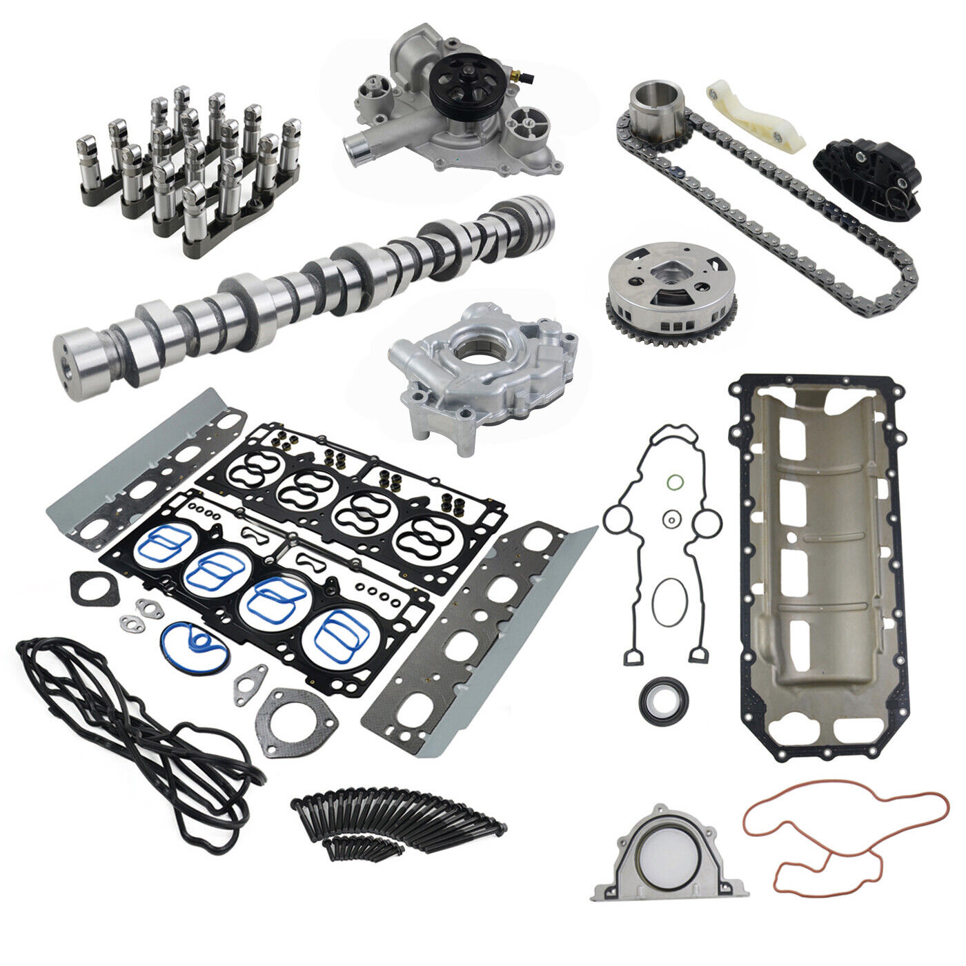 Complete MDS Camshaft Lifters Timing Kit for 20092015 Jeep Dodge 5.7L