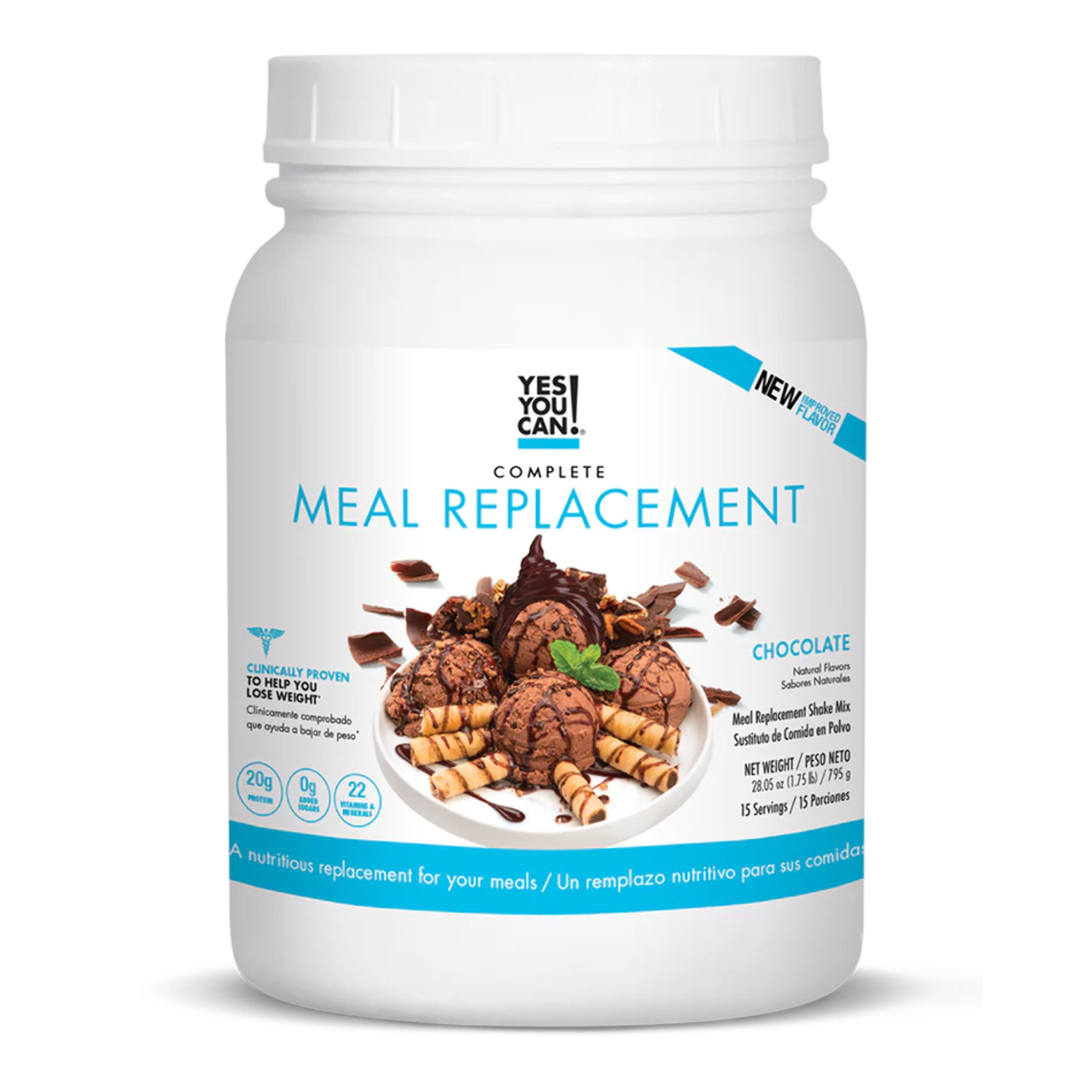 Naturade Total Soy Meal Replacement, Chocolate, 19.1 oz