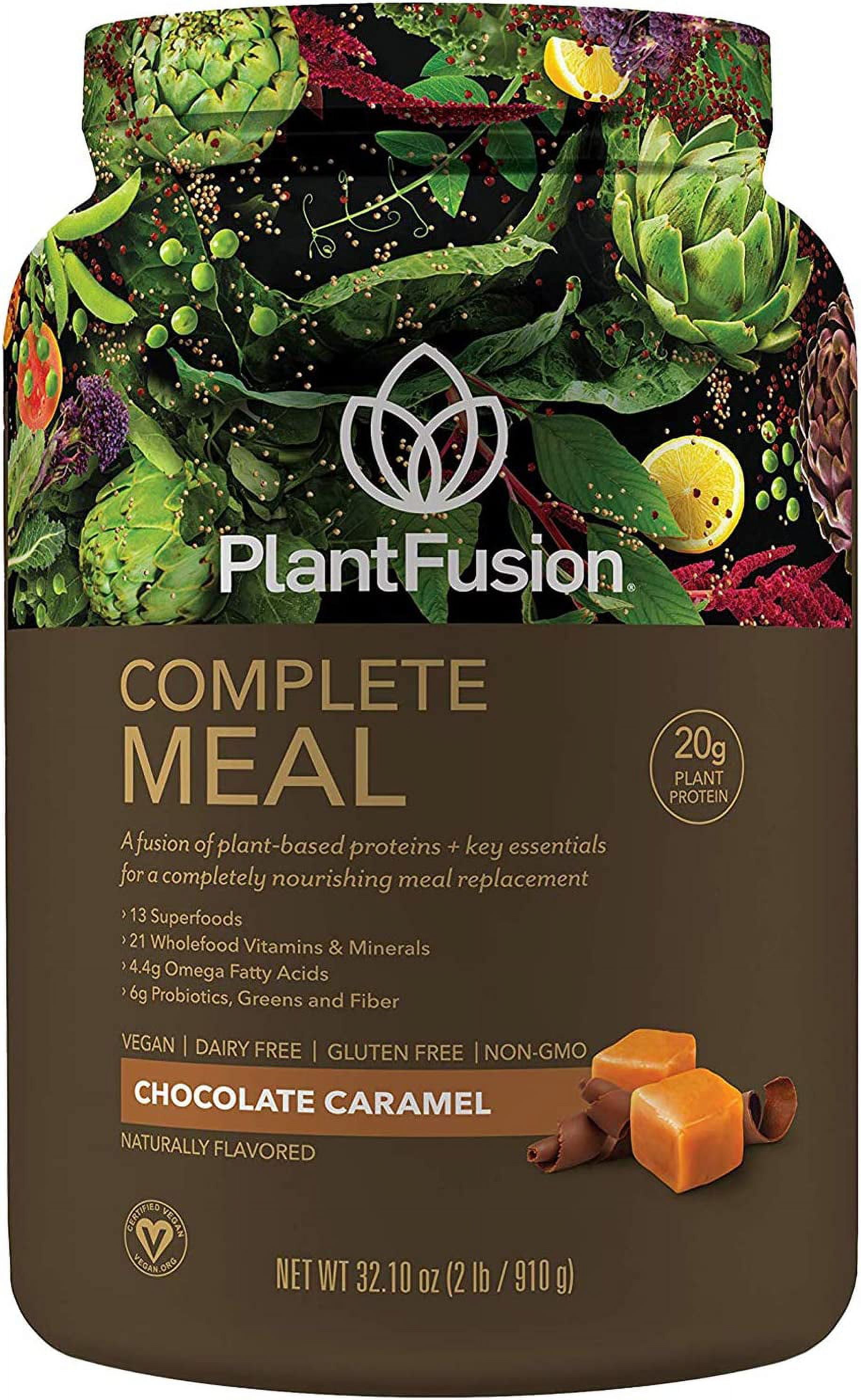 Complete Meal Replacement Shake Plant Based Protein Powder with