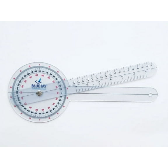 Take a Range Check 12" Plastic 360 degree Goniometer