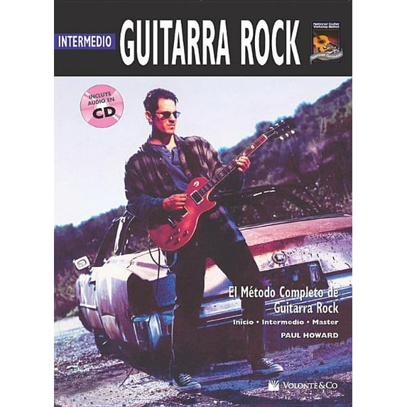 Complete Method: Guitarra Rock Intermedio: Intermediate Rock Guitar (Spanish Language Edition), Book & CD (Paperback)