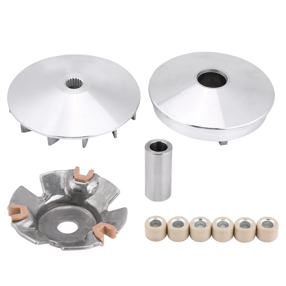 Complete Motorcycle Clutch Assembly Variator Assy Kit for GY6 Scooter