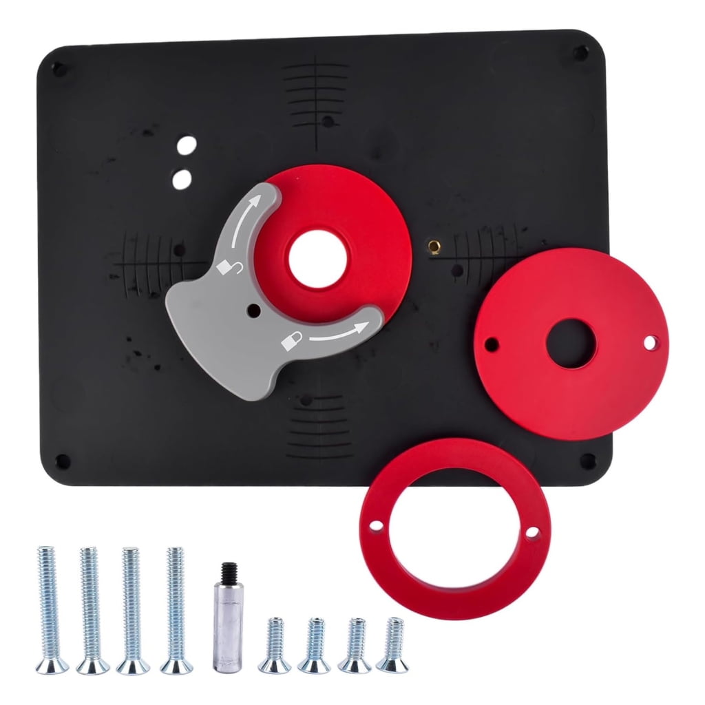 Complete Mounting Set for Router Tables Predrilled Holes and Hardware Included