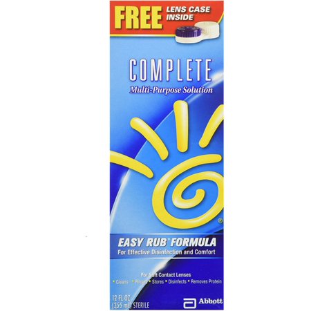 Complete Multi-Purpose Solution for Soft Contact Lenses - 12 FL OZ