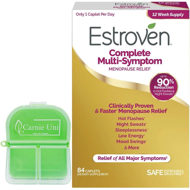 Complete MultiSymptom Menopause Supplement for Women, 84 Caplets