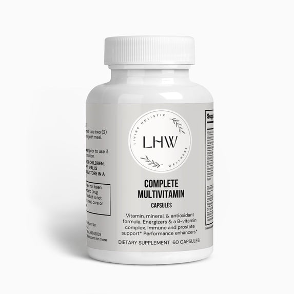 Living Holistic Wellness Complete Multivitamin, 60 Count, One Size