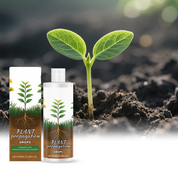 Complete NPK Plant Nutrient Drops 100ml Balanced Fertilizer Promoting Growth Solution Water Replenishing Maintenance for Flowers Vegetables Indoor Outdoor Use Essential Gardening Supplies