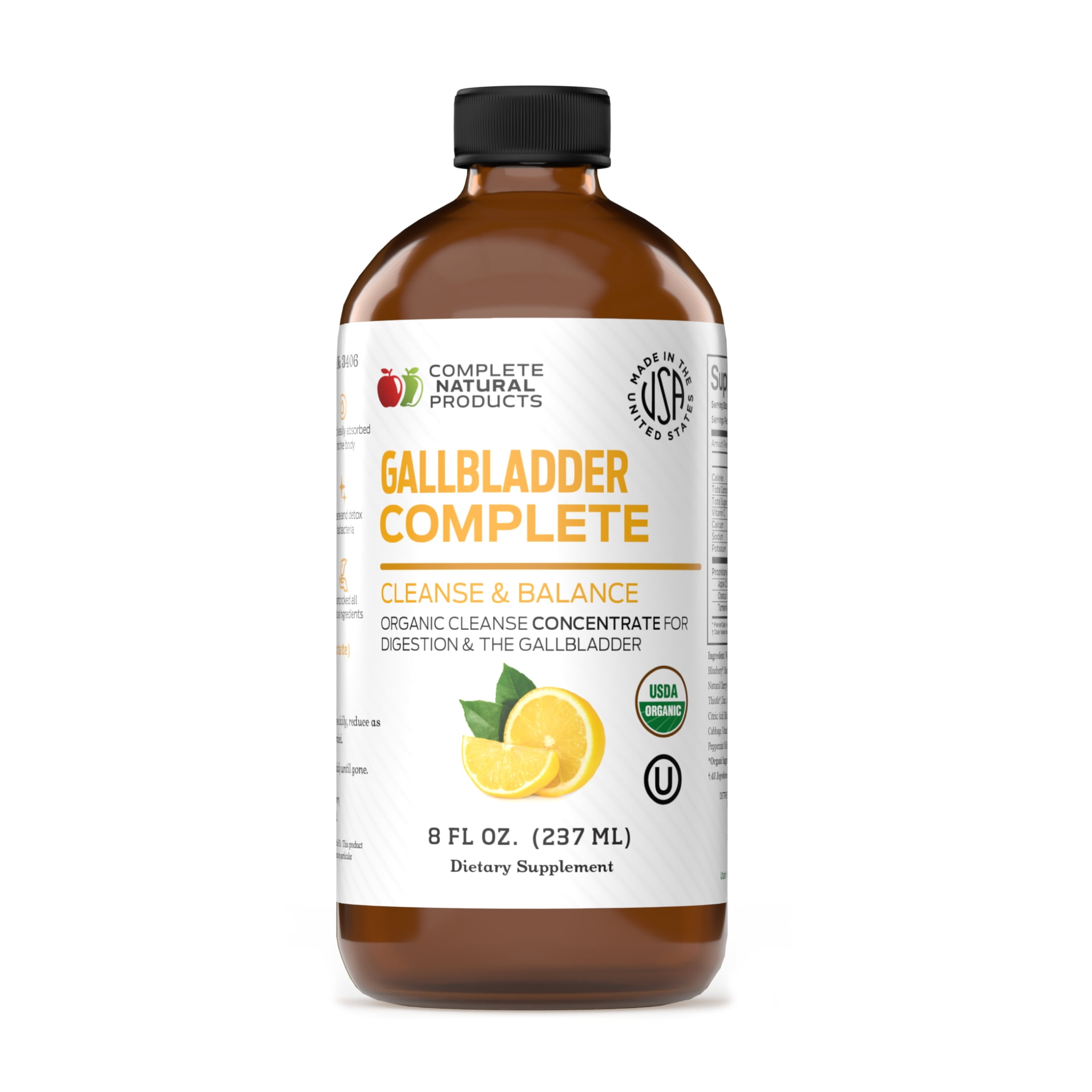Complete Natural Gallbladder Complete Liquid Supplement for