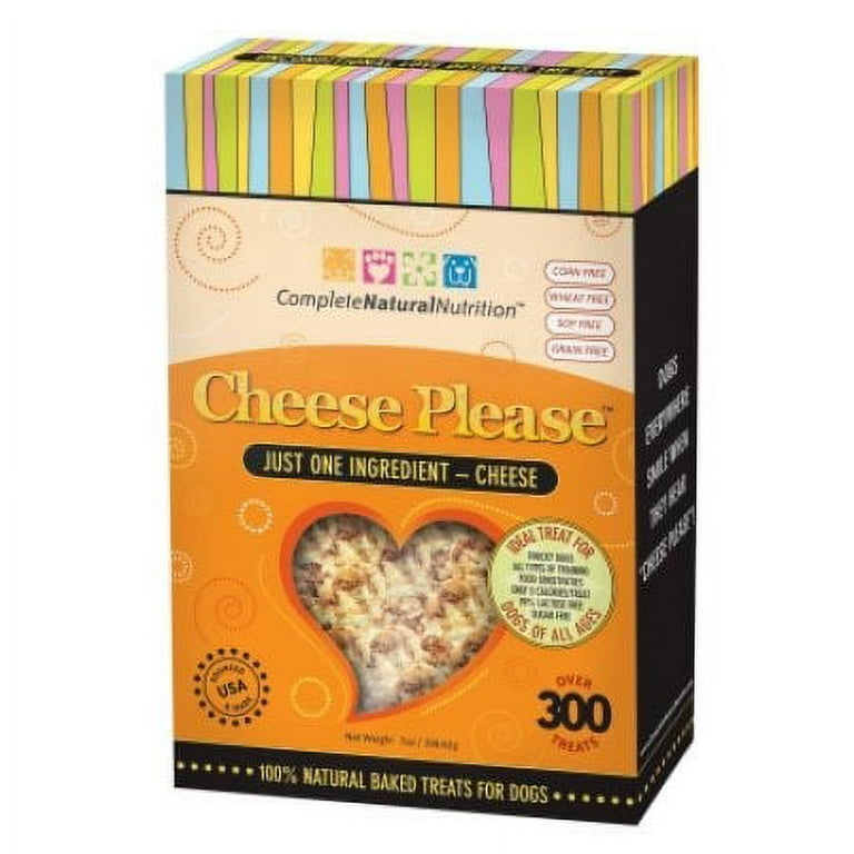 Complete Natural Nutrition CheesePlease Cheese Dog Treats 7 Oz