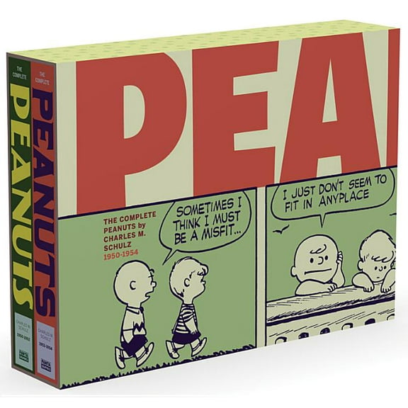 Complete Peanuts The Complete Peanuts 1950-1954: Vols. 1 & 2 Gift Box Set - Paperback, Book 0, (Paperback)