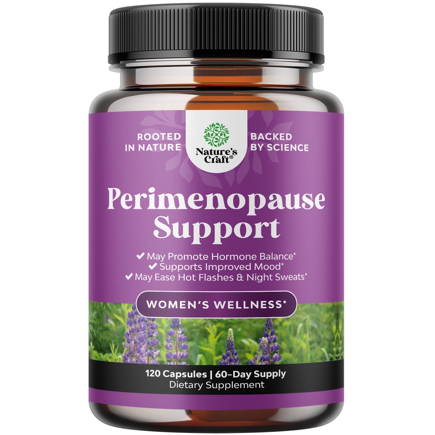 Natures Craft Complete Perimenopause Supplement, Hormone Balance for Women, 120 Capsules