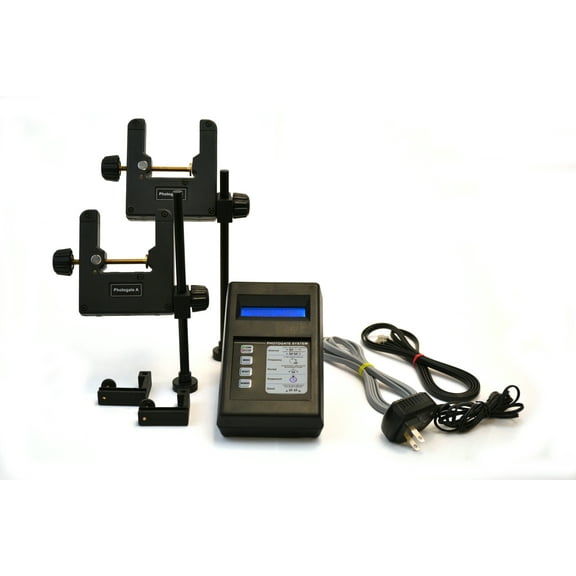 Complete Photogate System - 2 Gates, 4 Timer Modes - Precisely Time Events Within Physics Experiments