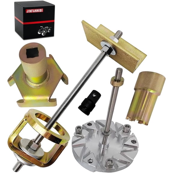 Complete Primary Clutch & Secondary Service Tools Kit Compatible for Polaris P-90 RZR 900/1000 Ranger 900/1000 General 1000 | All Years Compatible