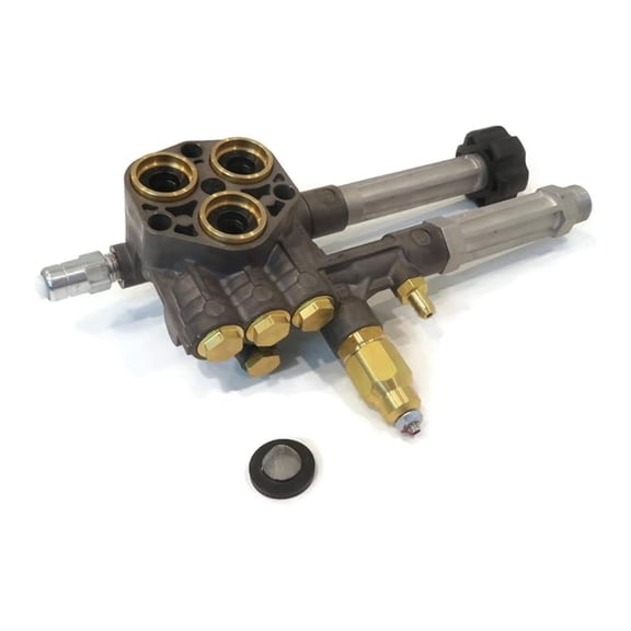 Complete Pump Head Replacement Part for Pressure Washer Machines Water Spray Cleaning Hardware Accessory