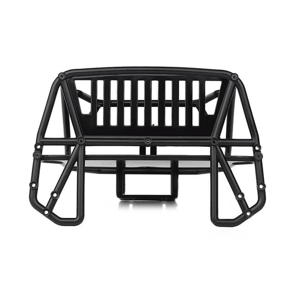Complete RC Car Cage Set for 1/10 Scale Crawlers Front Cab and Back Half Cage for TRX-4, SCX10, SCX10 II, Redcat GEN 8 Scout II