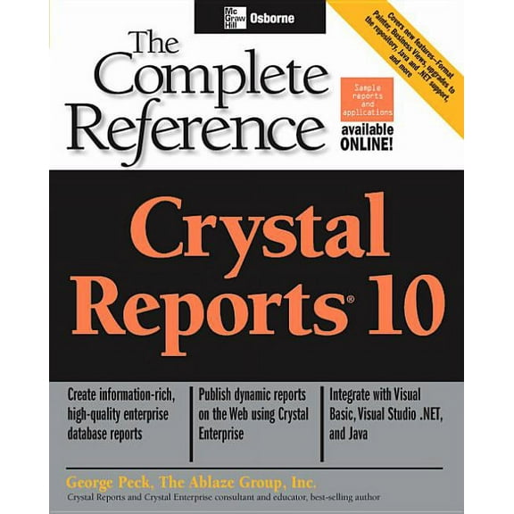 Complete Reference: Crystal Reports 10 (Paperback)