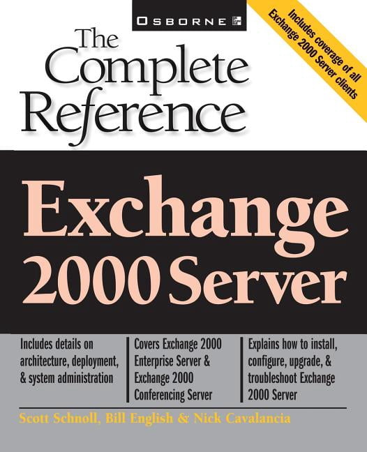 Complete Reference Exchange 2000 Server: The Complete Reference, (Paperback)